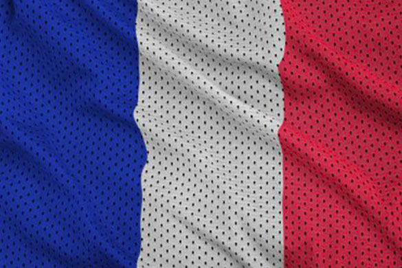 drapeau imprimé français